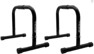 pull up and dip steel parallettes